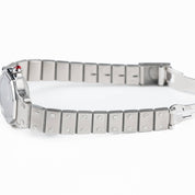 Cartier Santos Octagon 0906 Stainless Steel Burgundy Dial Quartz