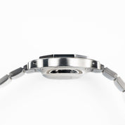 Cartier Santos Octagon 0906 Stainless Steel Burgundy Dial Quartz