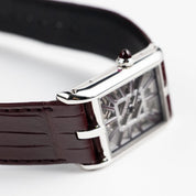 Cartier Tank Asymétrique Large WHTA0023 Platinum Skeleton Dial Limited Edition of 60 (2025)