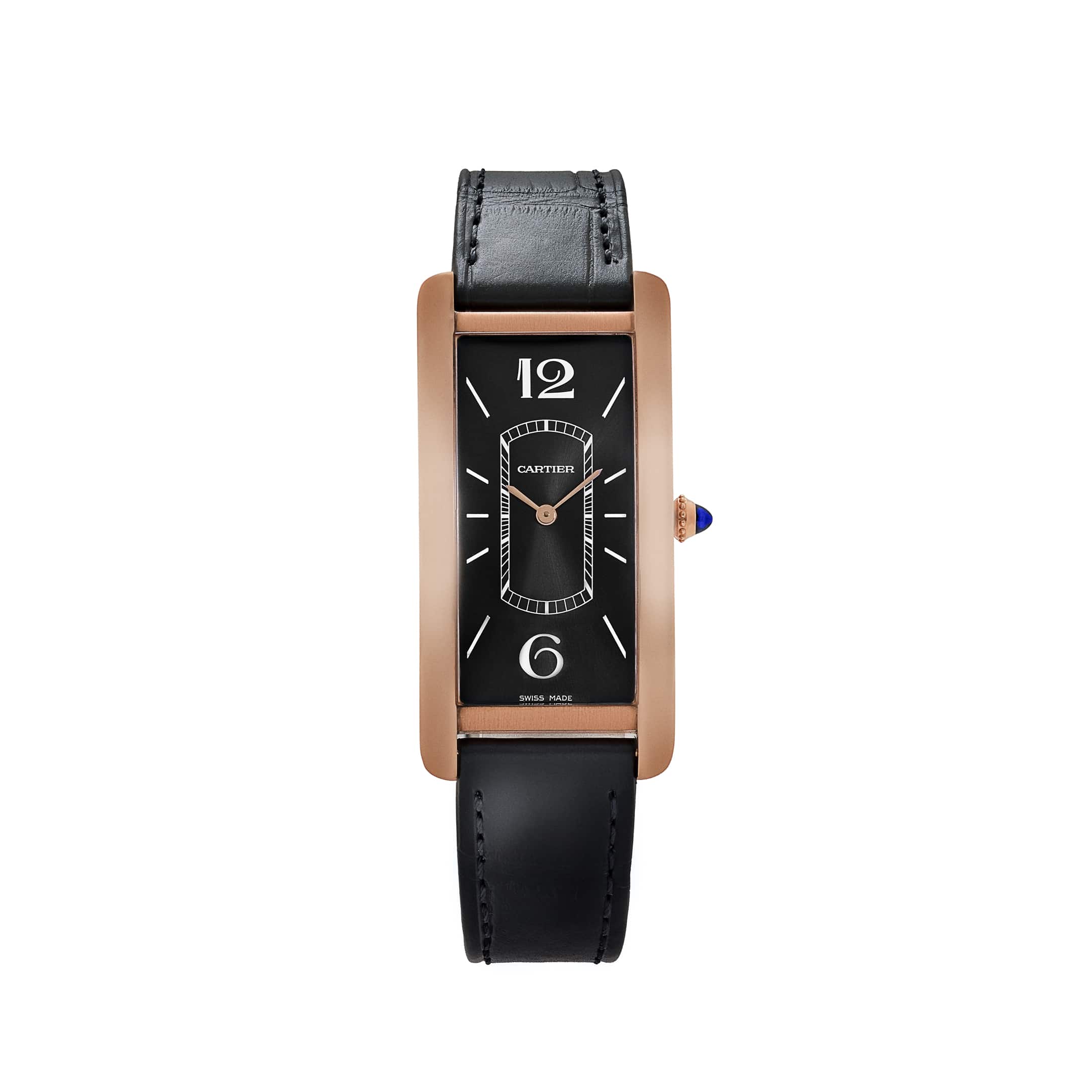 Cartier Tank Cintree WGTA0025 Rose Gold Black Dial (2023)