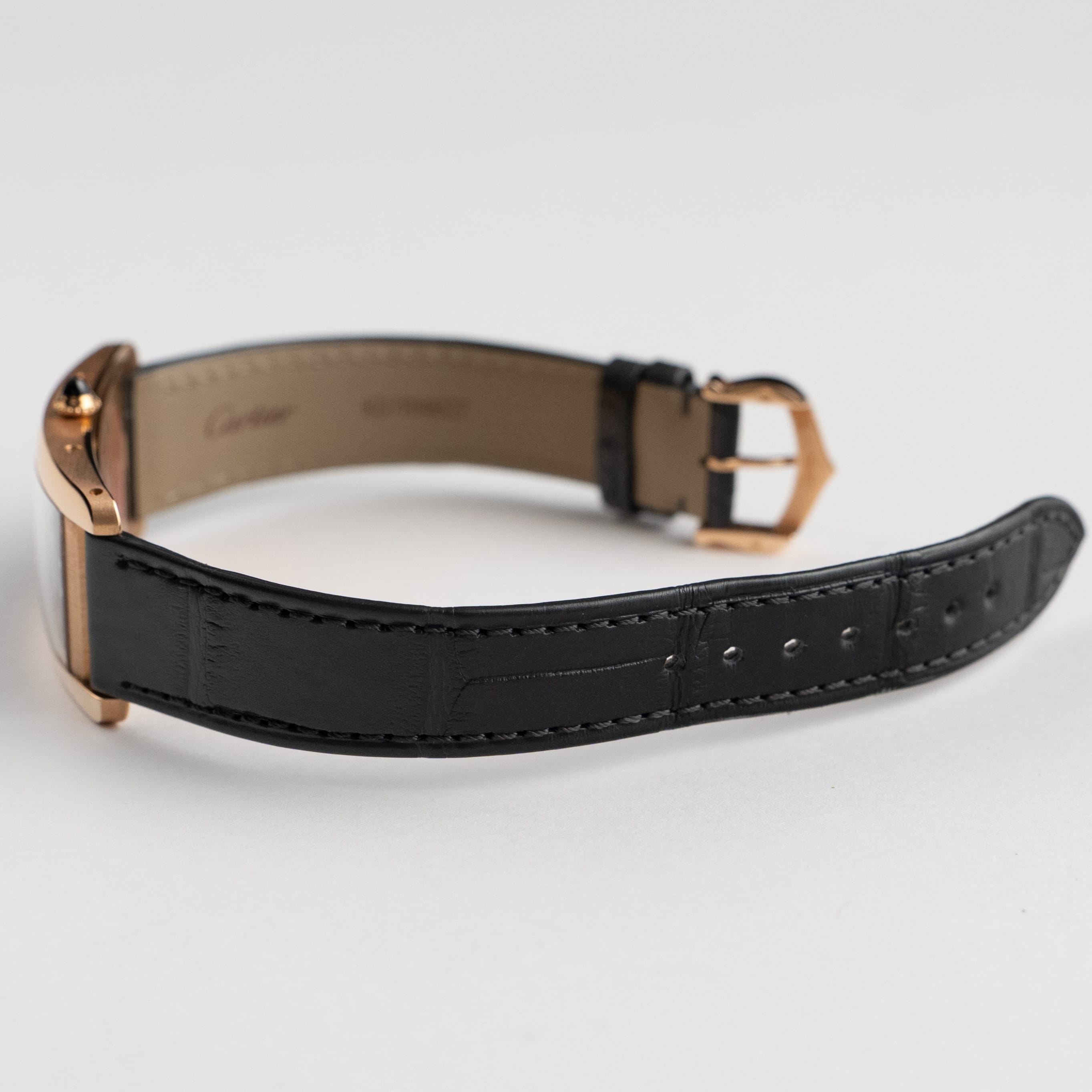 Cartier Tank Cintree WGTA0025 Rose Gold Black Dial (2023)