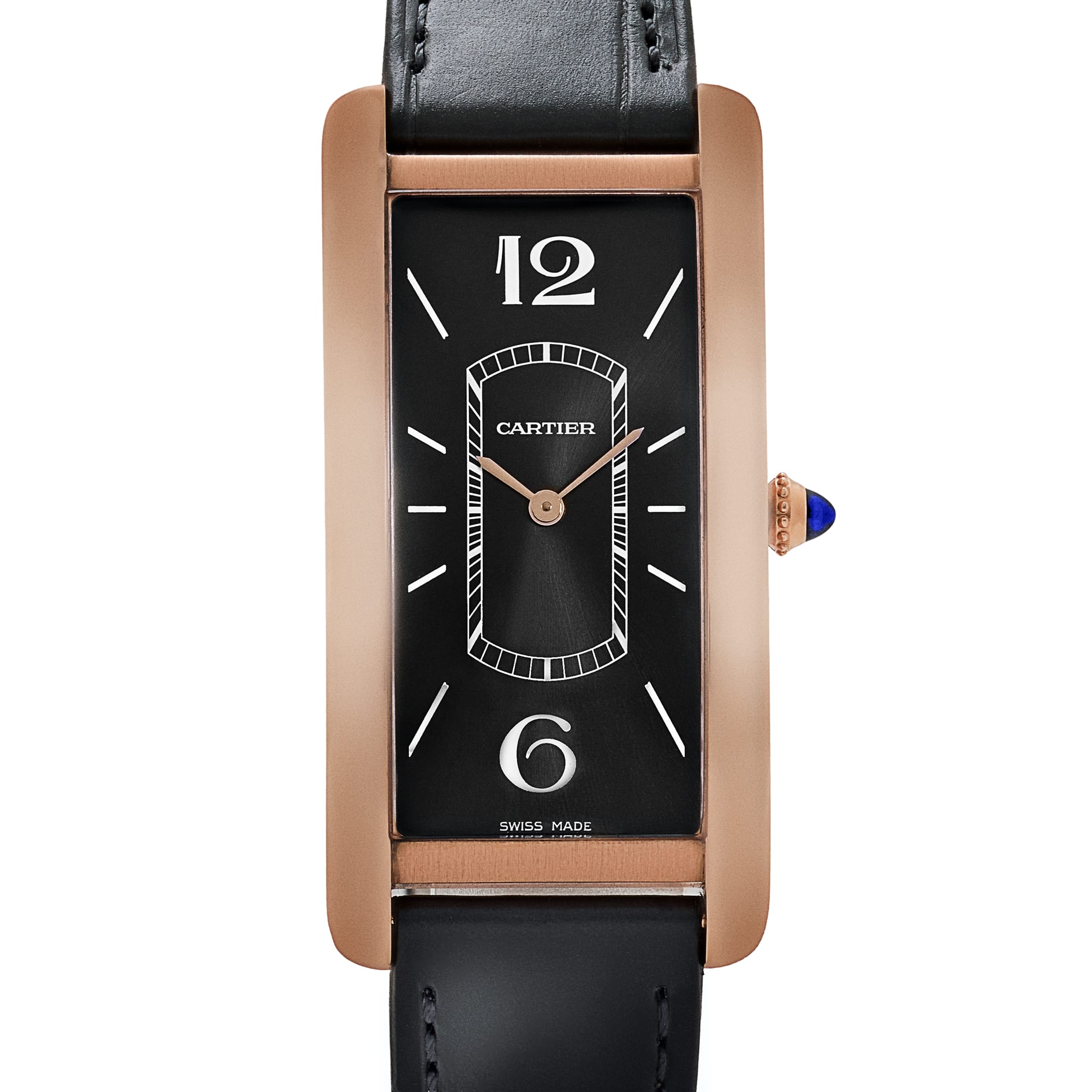 Cartier Tank Cintree WGTA0025 Rose Gold Black Dial (2023)