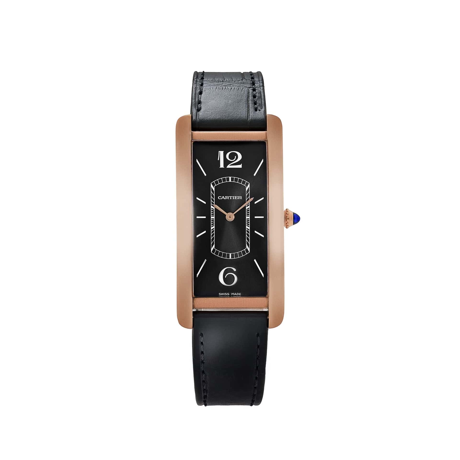 Cartier Tank Cintree WGTA0025 Rose Gold Black Dial (2023)