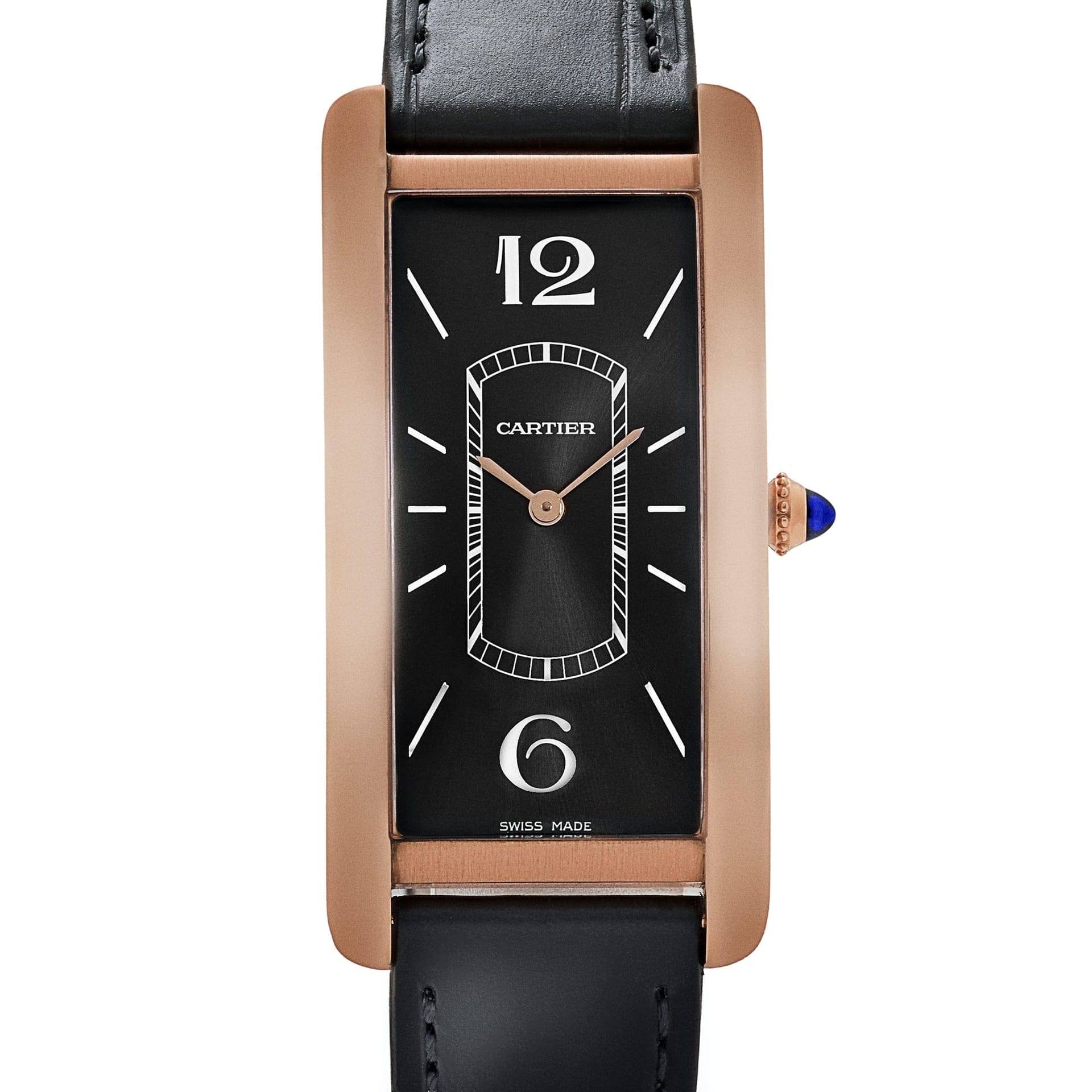 Cartier Tank Cintree WGTA0025 Rose Gold Black Dial (2023)