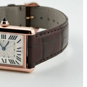 Cartier Tank Louis Large WGTA0011 Rose Gold Alligator (2024)