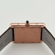 Cartier Tank Louis Large WGTA0011 Rose Gold Alligator (2024)