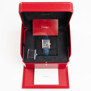 Cartier Tank Louis LM WGTA0058 Rose Gold Silvery-Blue Dial (2022)