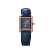 Cartier Tank Louis LM WGTA0058 Rose Gold Silvery-Blue Dial (2022)