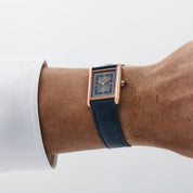 Cartier Tank Louis LM WGTA0058 Rose Gold Silvery-Blue Dial (2022)