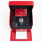 Cartier Tank Louis LM WGTA0058 Rose Gold Silvery-Blue Dial (2022)