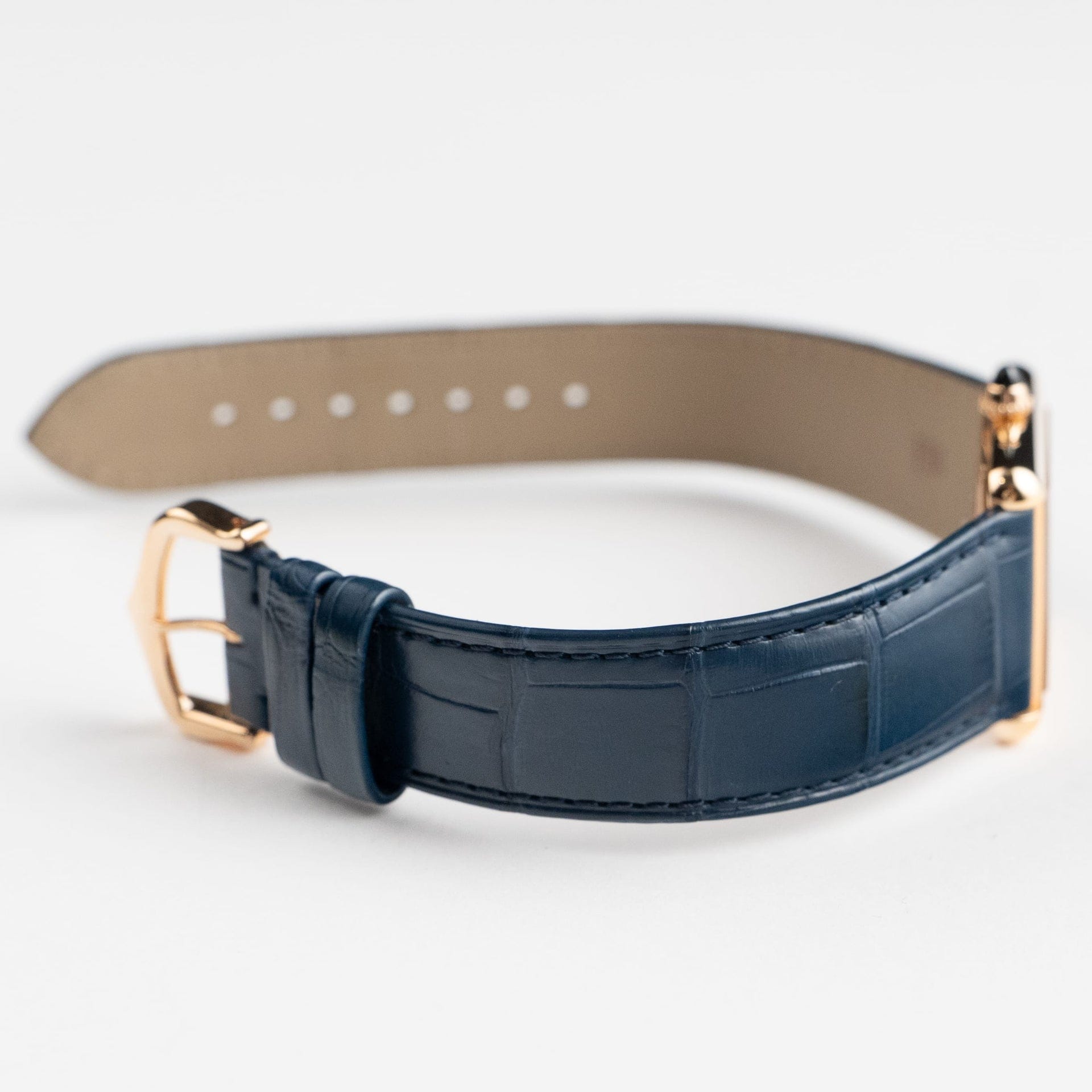 Cartier Tank Louis LM WGTA0058 Rose Gold Silvery-Blue Dial (2022)