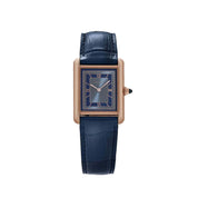 Cartier Tank Louis LM WGTA0058 Rose Gold Silvery-Blue Dial (2022)