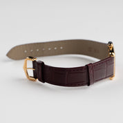 Cartier Tank Louis LM WGTA0093 Yellow Gold Red Dial (2022)