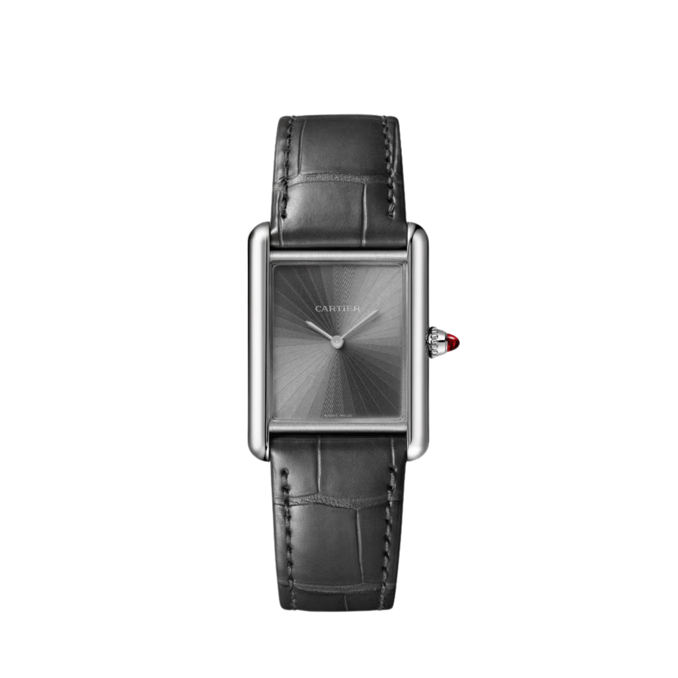 Cartier Tank Louis Medium WGTA0303 Platinum Gray Dial (2025)