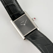Cartier Tank Louis Medium WGTA0303 Platinum Gray Dial (2025)
