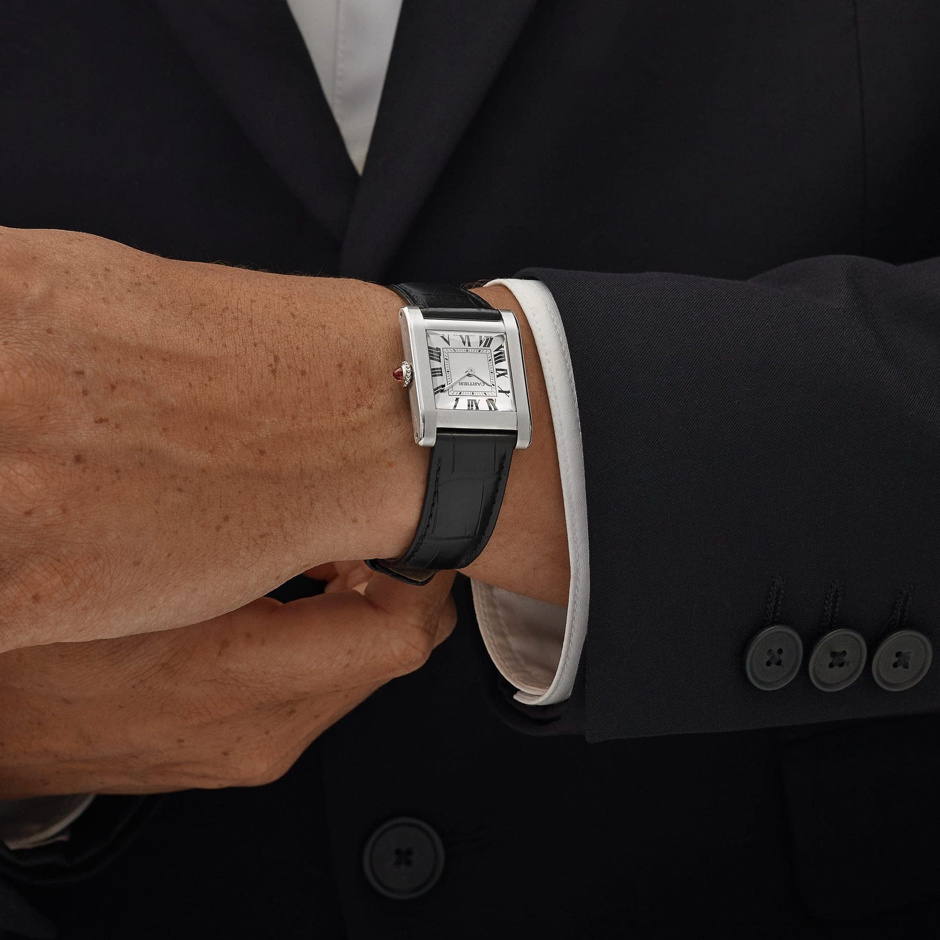 Cartier Tank Normale Large WGTA0109 Platinum Silver Dial Limited Edition of 200 (2024)
