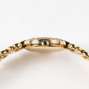 Cartier Vendôme 0958 'Ladies' Yellow Gold White Dial Diamond Set Quartz