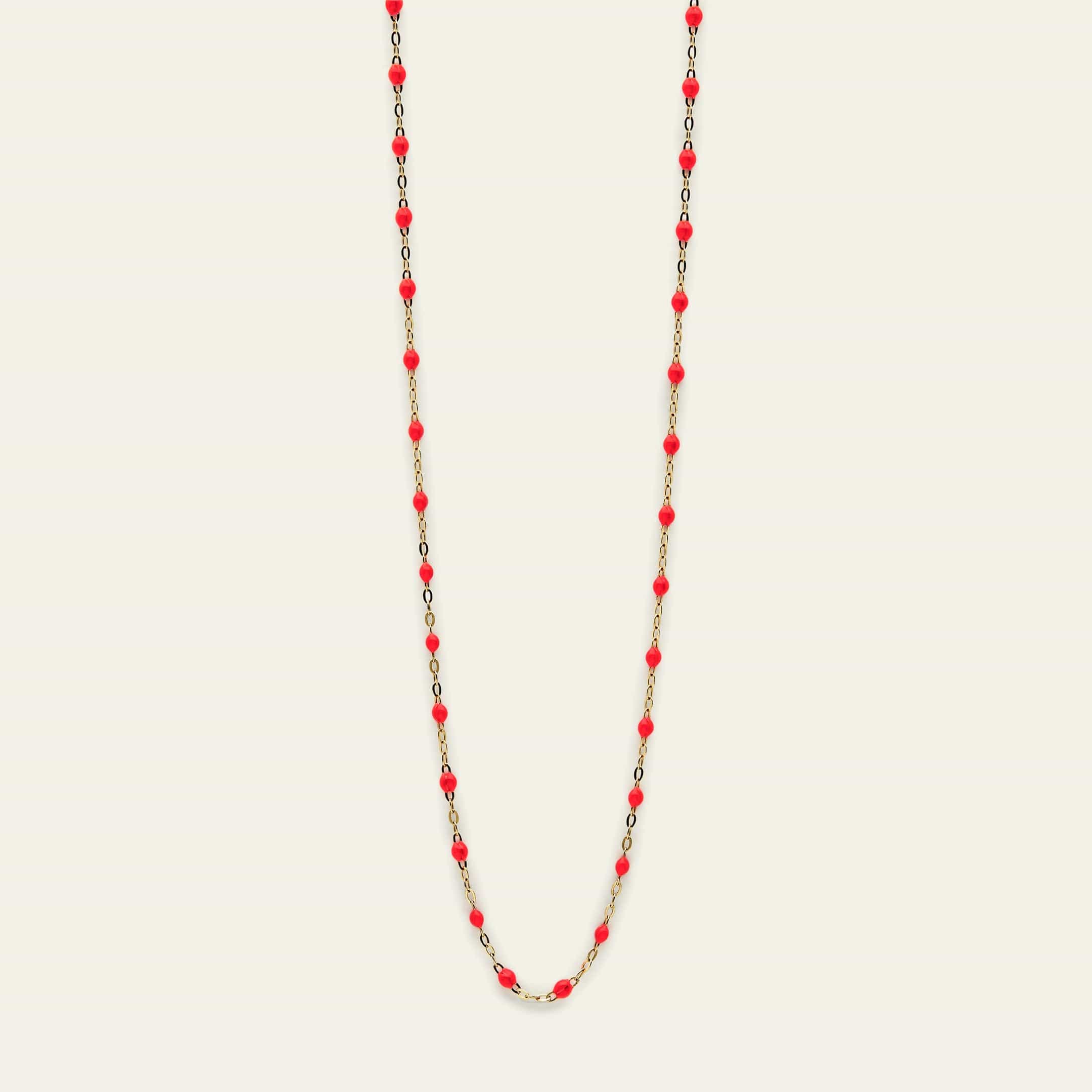 Classic Gigi Necklace in Coral