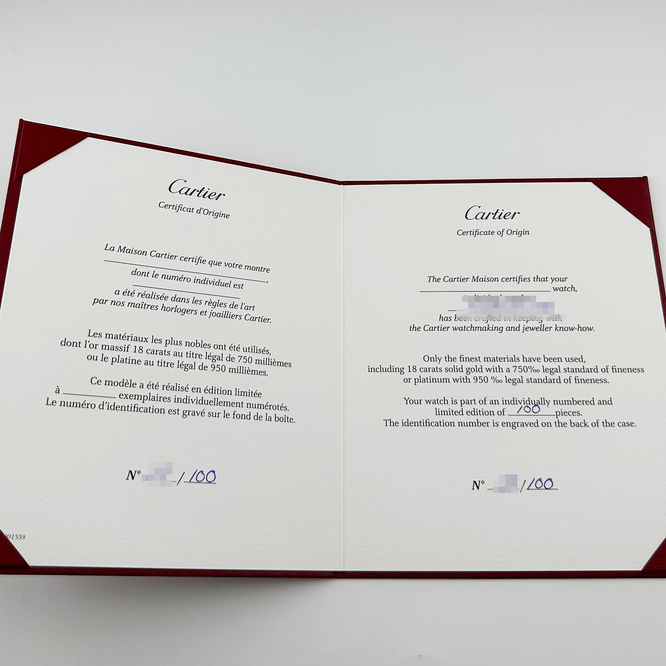 Cartier Privée Cloche de Cartier WGCC0004 Platinum White Dial Limited Edition of 100 (2021)