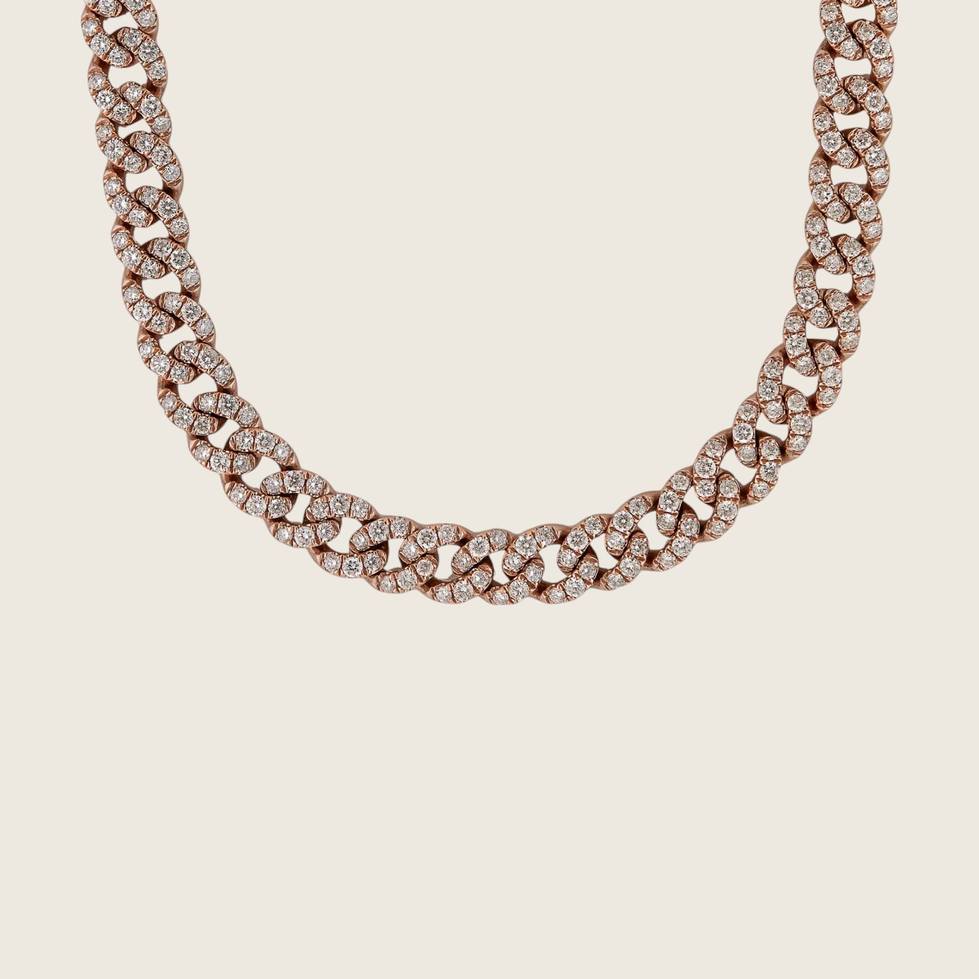 Diamond Cuban Link Necklace