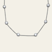 Diamonds by the Yard White Gold Necklace