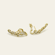 Fancy-Shaped Yellow Diamond Earrings