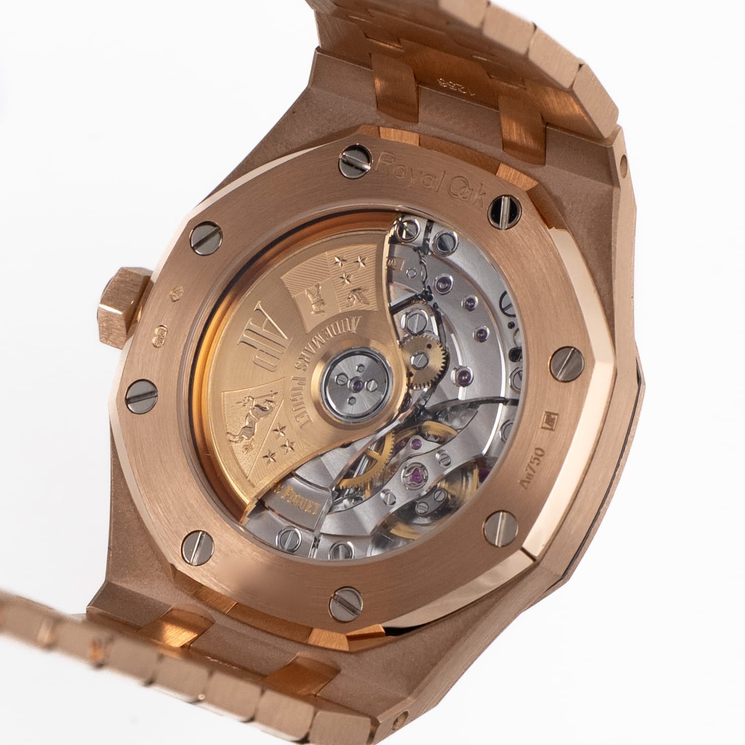 Audemars Piguet Royal Oak 15451OR.ZZ.1256OR.03 'Ladies' Rose Gold Diamond Bezel (2024)