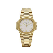 Patek Philippe Nautilus 3800/1J-001 Yellow Gold White Dial (2000)