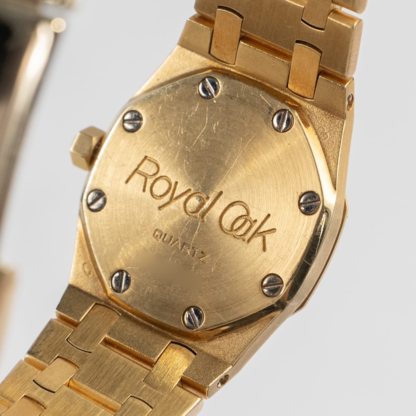 Audemars Piguet Royal Oak Vintage 6164/516 'Ladies' Yellow Gold Champagne Diamond Dial Diamond Bezel