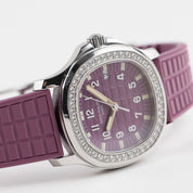 Patek Philippe Aquanaut Luce 5067A-016 'Ladies' Stainless Steel Pink Dial Diamond Bezel (2006)