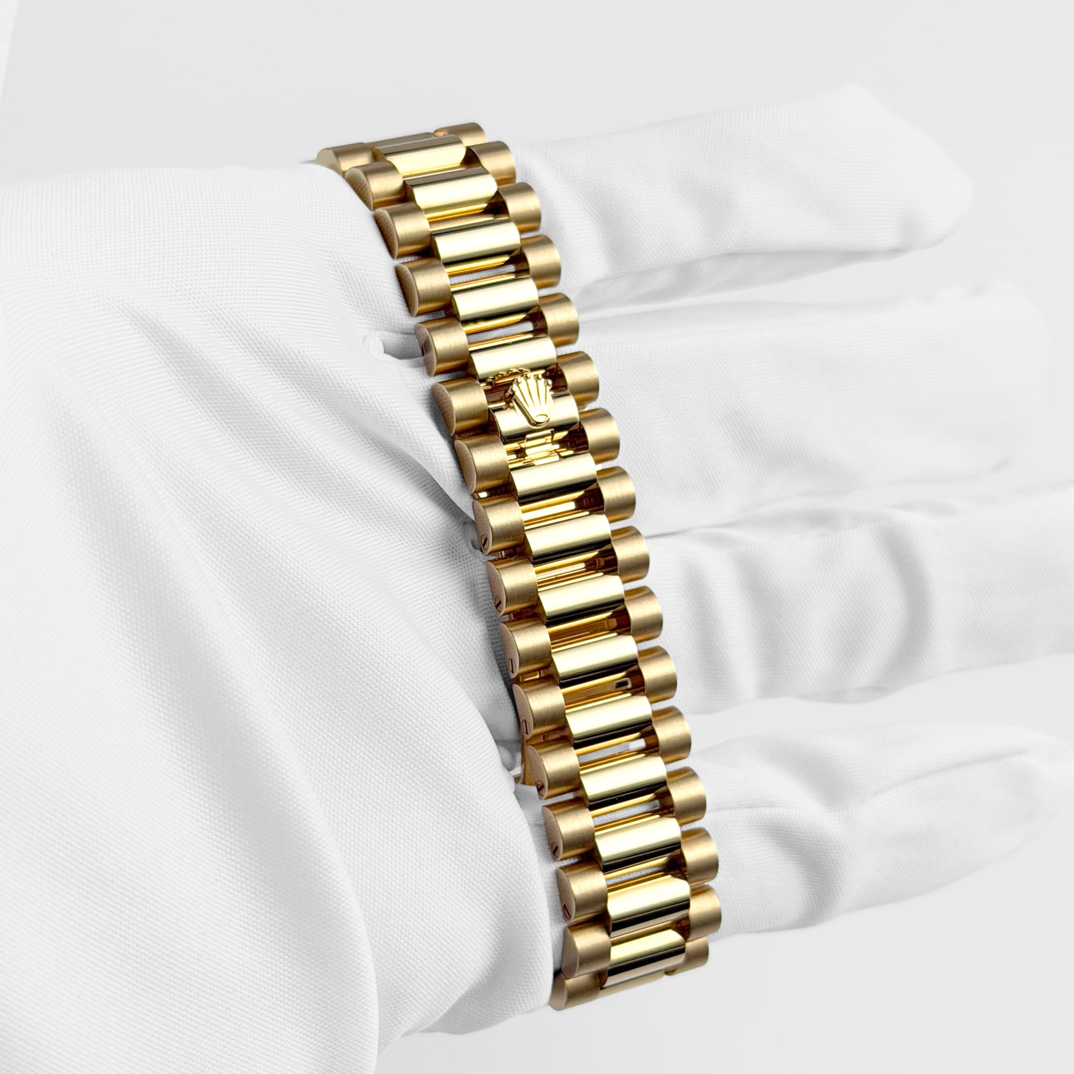 Rolex Day-Date 36 128398TBR Yellow Gold Carnelian Diamond Dial Diamond Bezel President (2025)