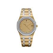 Audemars Piguet Royal Oak 6023AC Yellow Gold White Gold Diamond Dial Quartz