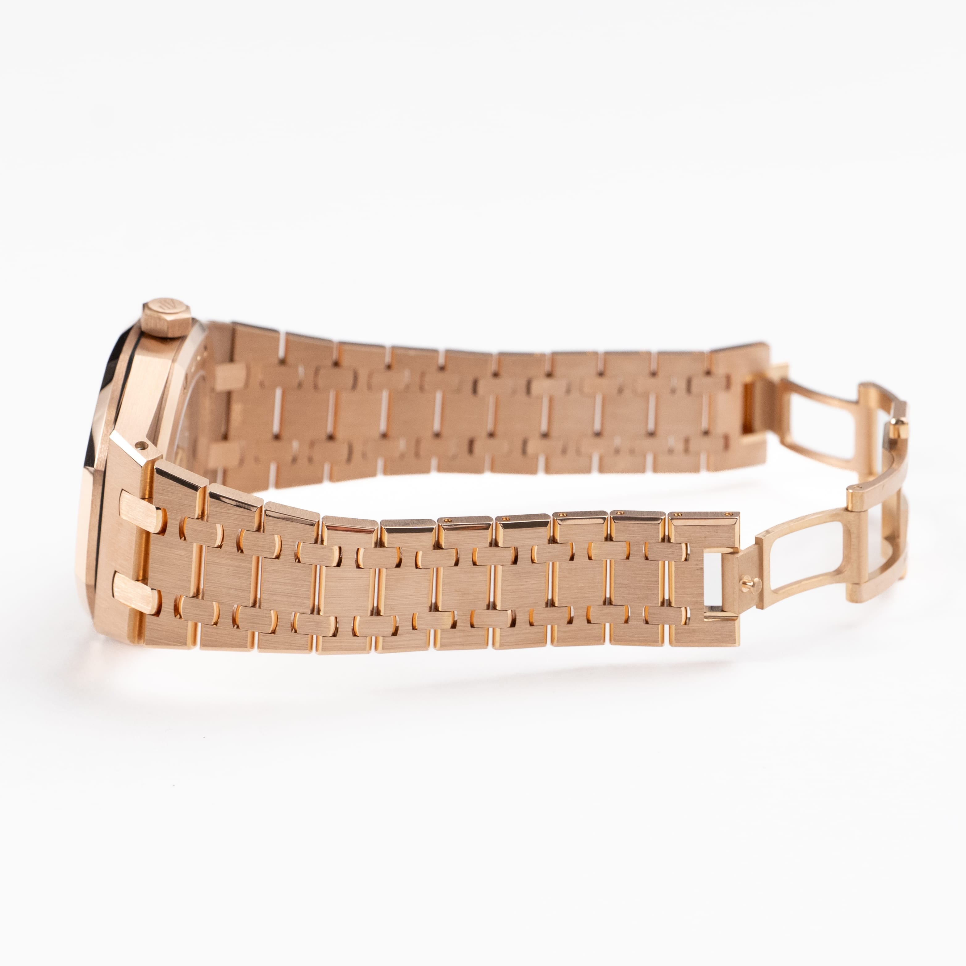 Audemars Piguet Royal Oak 15451OR.ZZ.1256OR.03 'Ladies' Rose Gold Diamond Bezel (2024)
