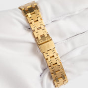 Audemars Piguet Royal Oak Vintage 6164/516 'Ladies' Yellow Gold Champagne Diamond Dial Diamond Bezel