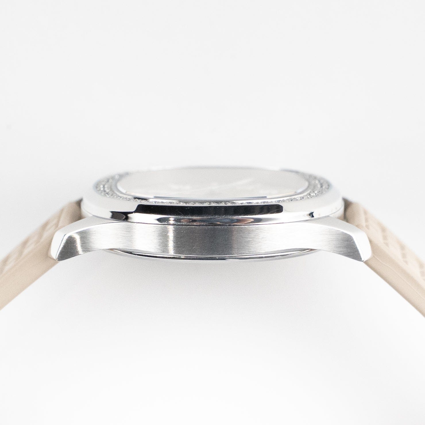 Patek Philippe Aquanaut Luce 5067A-020 'Ladies' Stainless Steel Beige Dial Diamond Bezel (2008)