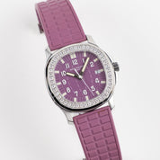 Patek Philippe Aquanaut Luce 5067A-016 'Ladies' Stainless Steel Pink Dial Diamond Bezel (2006)