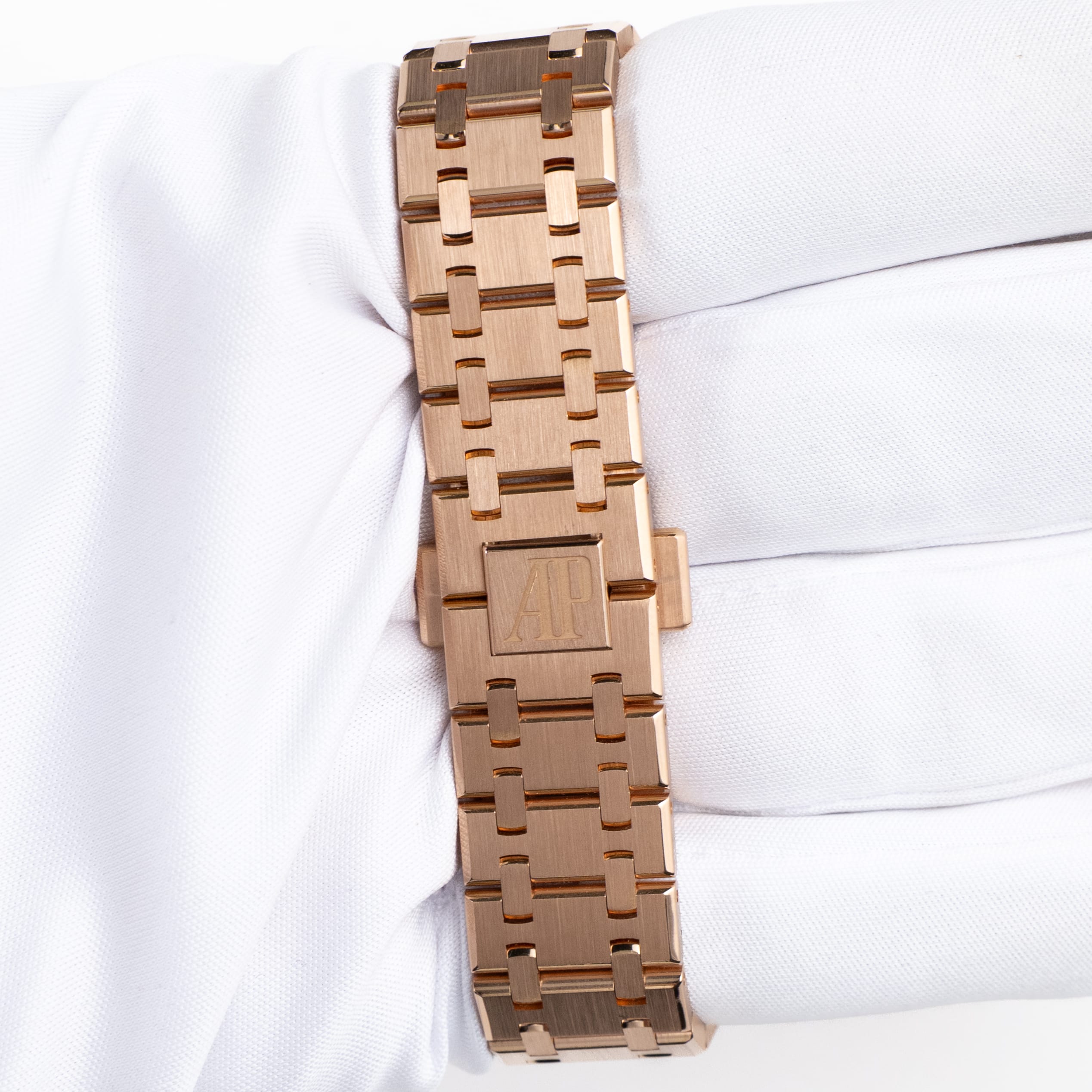 Audemars Piguet Royal Oak 15451OR.ZZ.1256OR.03 'Ladies' Rose Gold Diamond Bezel (2024)