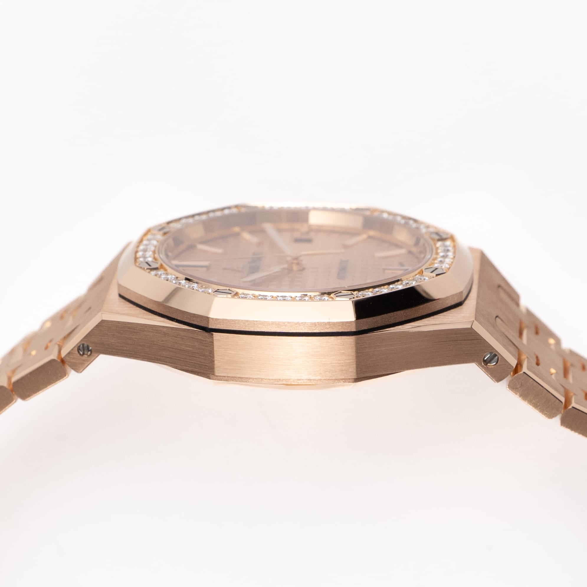 Audemars Piguet Royal Oak 15451OR.ZZ.1256OR.03 'Ladies' Rose Gold Diamond Bezel (2024)