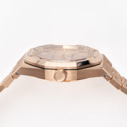 Audemars Piguet Royal Oak 15451OR.ZZ.1256OR.03 'Ladies' Rose Gold Diamond Bezel (2024)