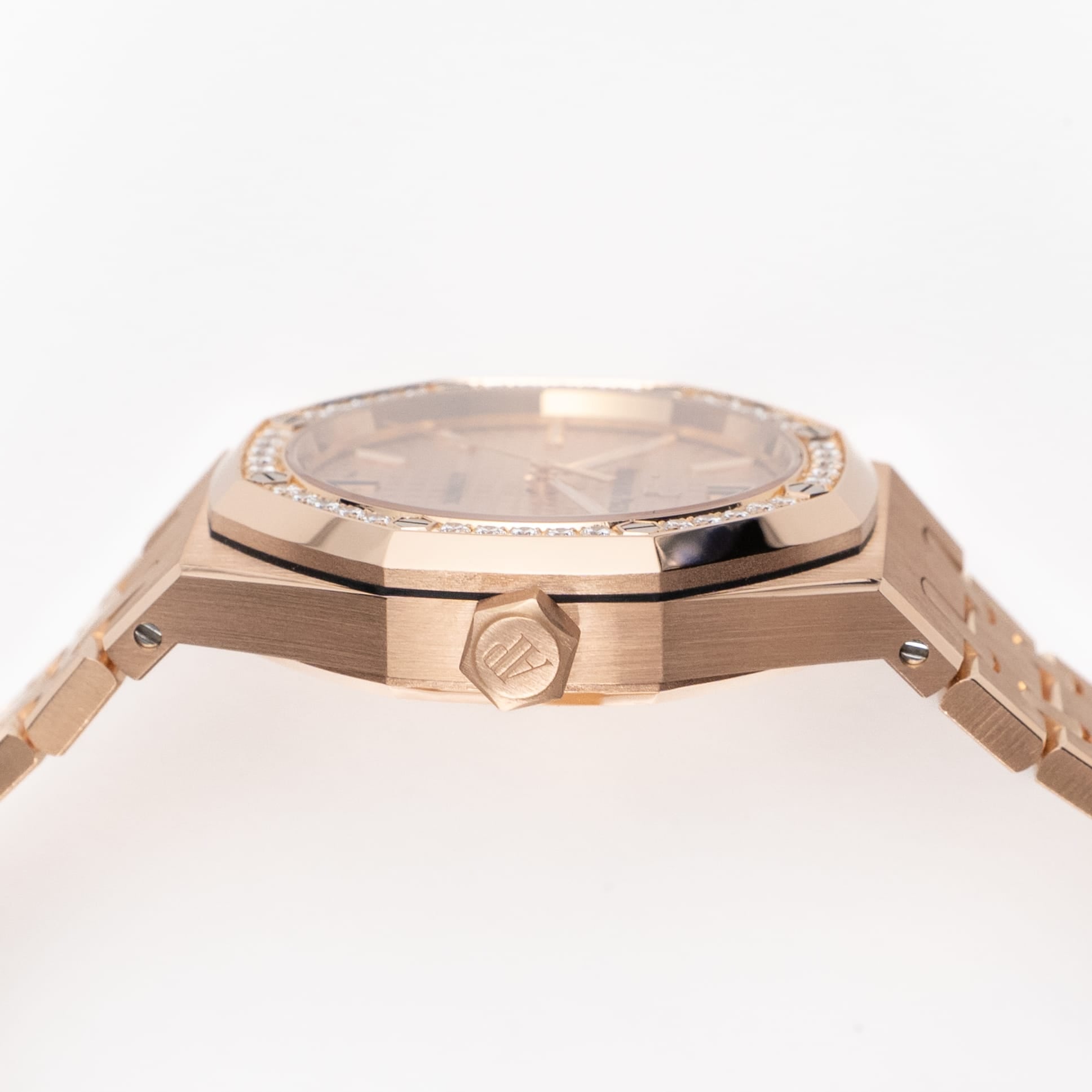 Audemars Piguet Royal Oak 15451OR.ZZ.1256OR.03 'Ladies' Rose Gold Diamond Bezel (2024)
