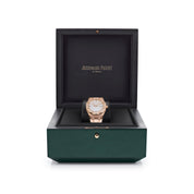Audemars Piguet Royal Oak 77451OR.ZZ.1361OR.03 'Ladies' Rose Gold Silver Dial Diamond Bezel (2024)