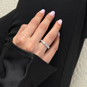 Emerald-Cut Diamond Eternity Band