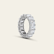 Emerald-Cut Diamond Eternity Band