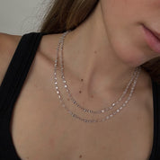 Emerald-Cut Diamond Rope Necklace