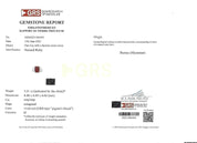 Emerald-Cut Ruby and Diamond Ring