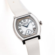 F.P.Journe Élégante 40 Ref. ELT Titanium Luminescent White Dial 2 Rows of Diamonds