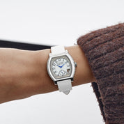 F.P.Journe Élégante 40 Ref. ELT Titanium Luminescent White Dial 2 Rows of Diamonds