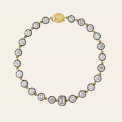 Georgian Style Diamond Tennis Bracelet