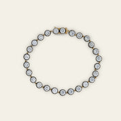 Georgian Style Diamond Tennis Bracelet