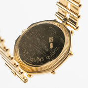 Gérald Genta Success G2850.7 'Ladies' Yellow Gold Malachite Diamond Dial Diamond Bezel